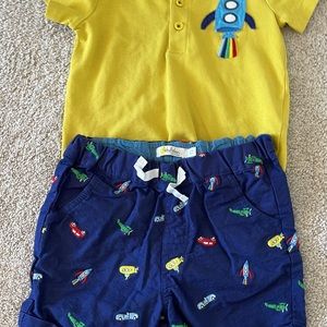 Boden rocket set 2-3 years washed never worn